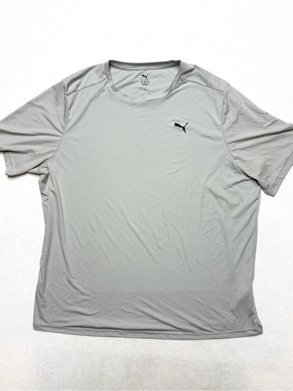 Puma Men’s Light Gray Short Sleeve Athletic Tee